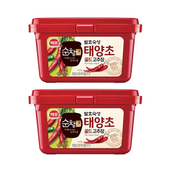 토스쇼핑) 사조해표 순창궁 태양초 골드 고추장 1kg 2개 9,400원