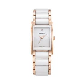 지마켓) 로만손 루미에르 세라믹 스퀘어 DIA 로즈골드 시계 189,050원