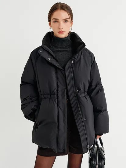 롯데온)몬드리 덕다운 패딩 블랙 130,980원 무배