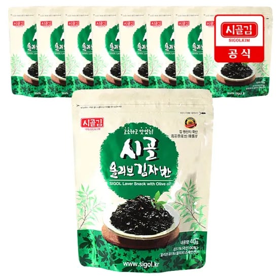 알리)시골 올리브김자반 40g 10봉 11,725원