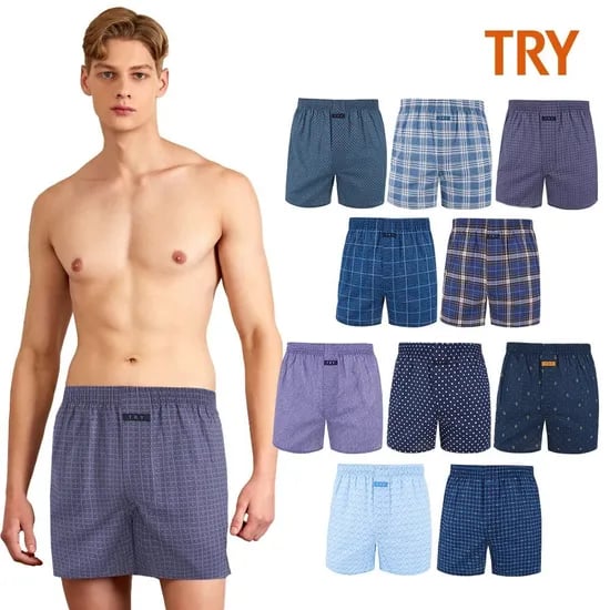 롯데온) TRY 남성 트렁크팬티 5매 (10,980원)