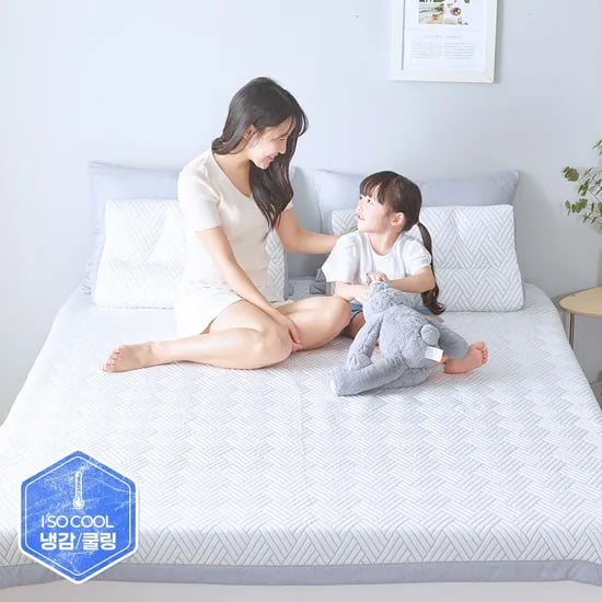 롯데온) 에어룸 냉감패드 28410원 핫딜 + 냉감베개 증정