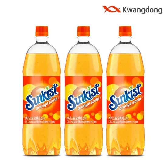 롯데온) 썬키스트 오렌지소다 1.5L 12페트 9910원 무배