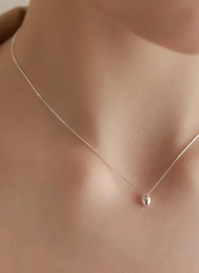 무신사)실버925 목걸이 14,990원