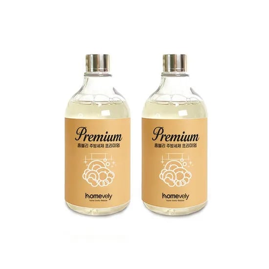 11번가) 로하스인증 홈블리 주방 세탁 세제 프리미엄 750ml 2개 9,900원
