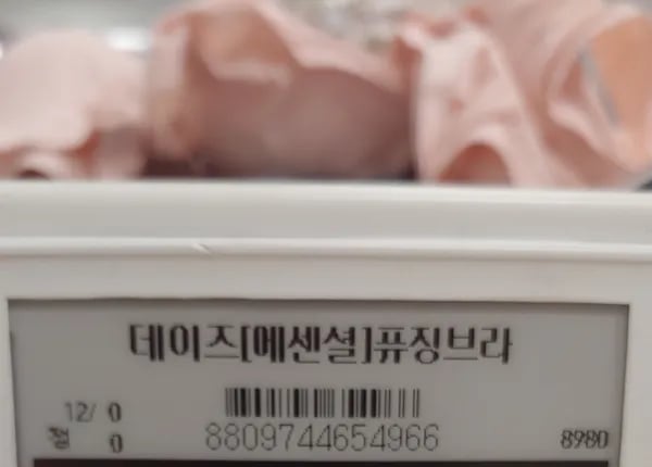 이마트) 데이즈 에센셜 퓨징브라 노와이어 2개 8980원