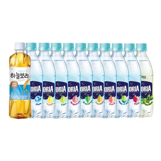 롯데온) 웅진식품 하늘보리 500ML 20개+빅토리아500ML 20개 18700원