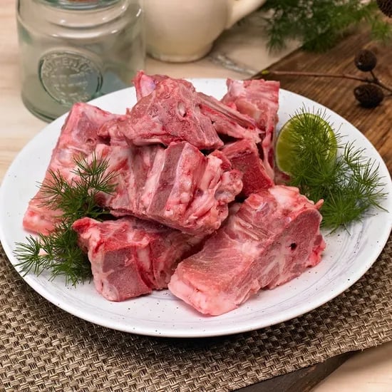 롯데온) 유황한돈 냉동 등뼈 3kg 10730원