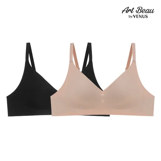 롯데온) 비너스 노와이어 브라 1+1 12570원