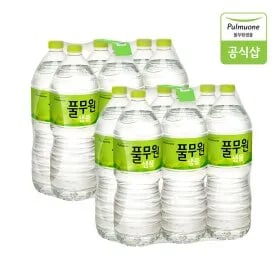 지에스샵) 풀무원샘물 생수 2L X 12병 6,900원