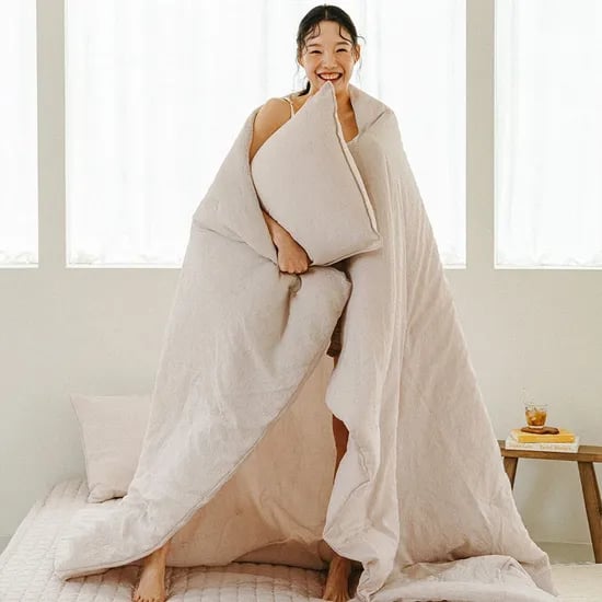 롯데온) 린넨 이불 행사 41400원~