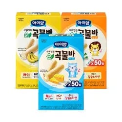 이마트몰) 아이얌 아기과자 대용량팩 골라담기 8500원