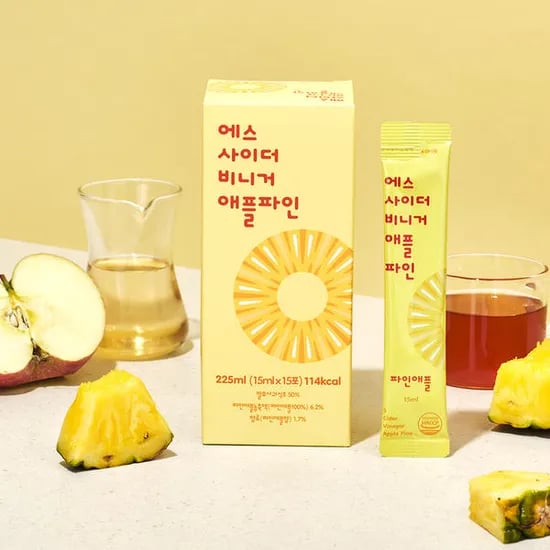 11번가)에스사이더비니거 사과 식초 애사비 스틱 애플 파인맛 15P 8,900원