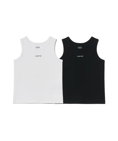 무신사) 마리떼 키즈 민소매 나시 티셔츠 2장  30,660원 무배