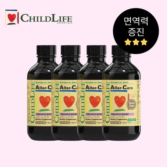 맘맘)차일드라이프 알러케어 118ml 4개 세트 69,200원/통당 17,300원 무배