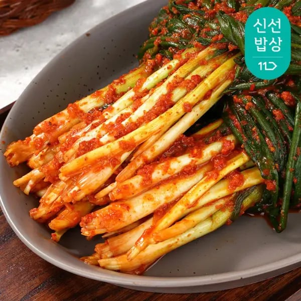 11번가) 10분러시 국내산 나비골 파김치 1kg 7,990원