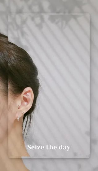 쿠팡) 가격대비 퀄리티 좋은 매듭 은(침부분만)귀걸이 10800원