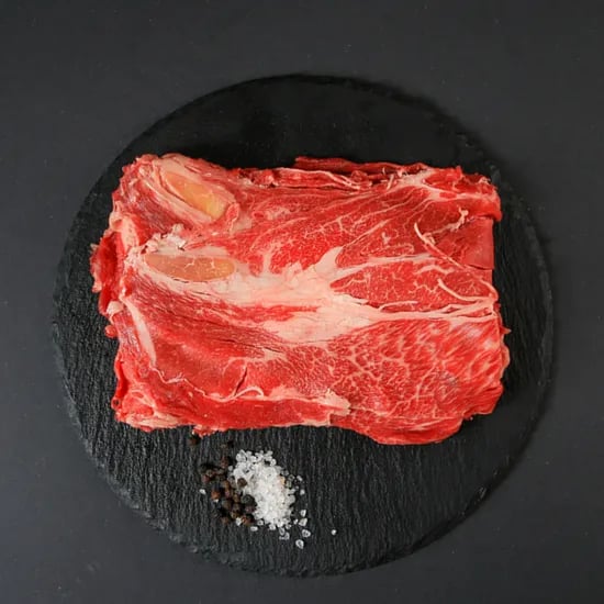 네이버) 육육마켓 66Market 한우 암소 대패 등심 400g 구이,샤브용 18,600원
