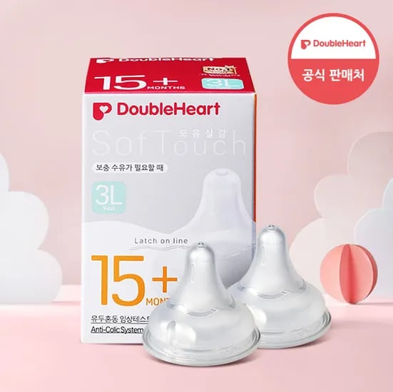 더블하트 젖꼭지2개입 12,590원