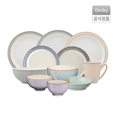 롯데온) 덴비 엘레멘츠 그린 미디운 플레이트 12,300원