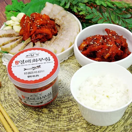 롯데온) 명품 명태회무침 300g 9,160원