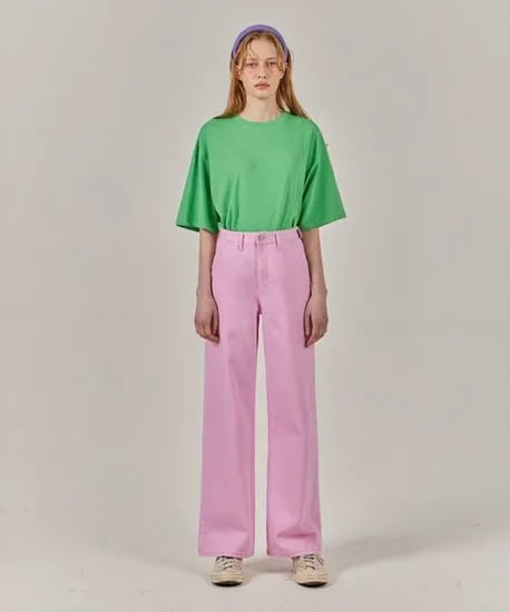 무신사)예쁘다 핑크바지 9,900원