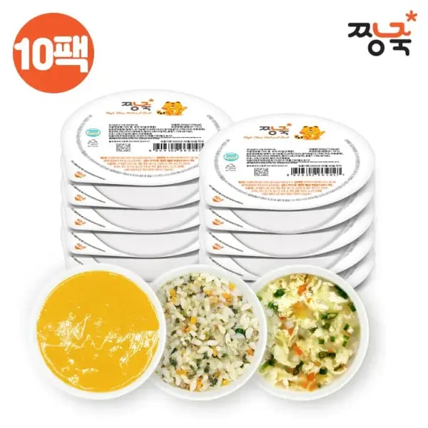 11번가) 짱죽 골고루 냉장 이유식 30팩 62,810원