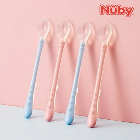 베이비빌리) 누비 롱핸들 스푼&케이스 6세트 17,960원 무배