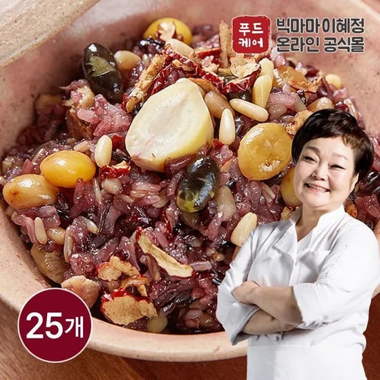 롯데온) 빅마마 이혜정의 꽉찬 수제 영양밥 20팩 48,780원