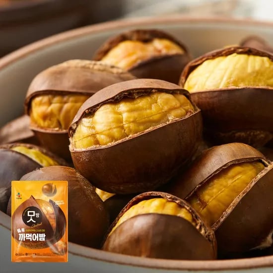 더마켓)톡톡까먹어밤 500g 5950원