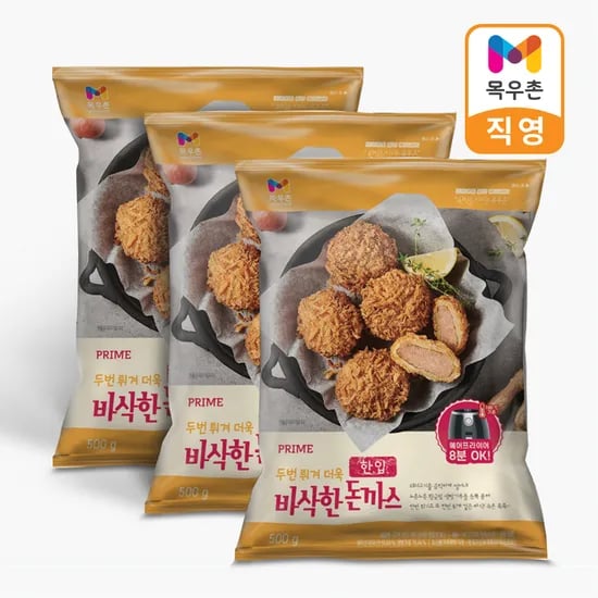 네이버목우촌)목우촌 프라임 한입 돈까스 500gX3개  17,730원