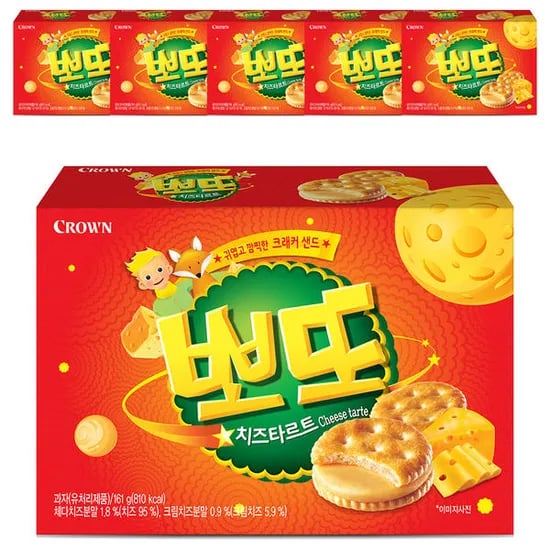 품절) 11번가 뽀또 치즈타르트, 161g, 6개, 10,830원