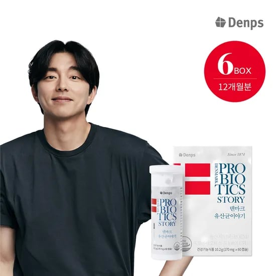 롯데온)덴마크 유산균이야기 6박스 12개월분 117,820원