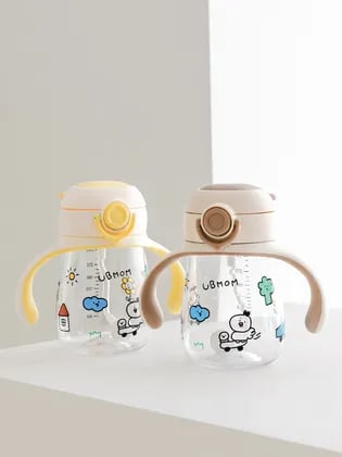 W컨셉) 유비맘 트라이탄 원터치 빨대컵 260ml 1+1 18,240원