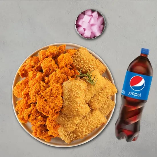 카카오선물하기)치치반반(치토스순살반+치필링반)+콜라1.25L 19,500원