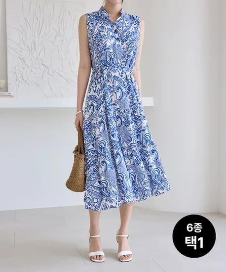 포스티)바캉스 원피스 6종 택1 18,900원 무배