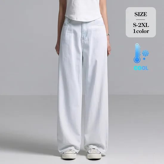 CJ)아이스연청 와이드 데님 팬츠 27,710원