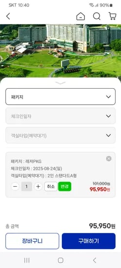 웰리힐리파크 핫썸머 패키지