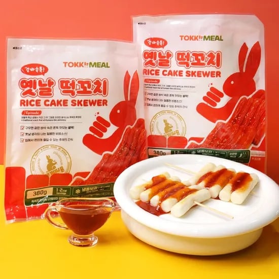 추억의 옛날 떡꼬치 8개
