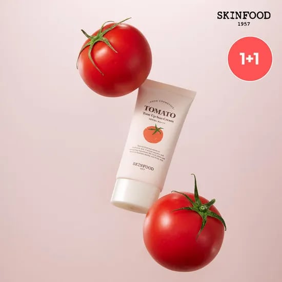 스킨푸드 토마토 톤업 선크림 50ml 1+1