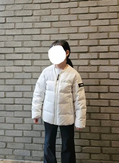 내셔널키즈 헤론 구스경량다운