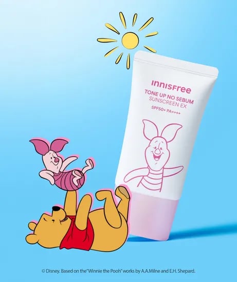 이니스프리 톤업 노세범 선스크린 60ml+60ml 푸에디션