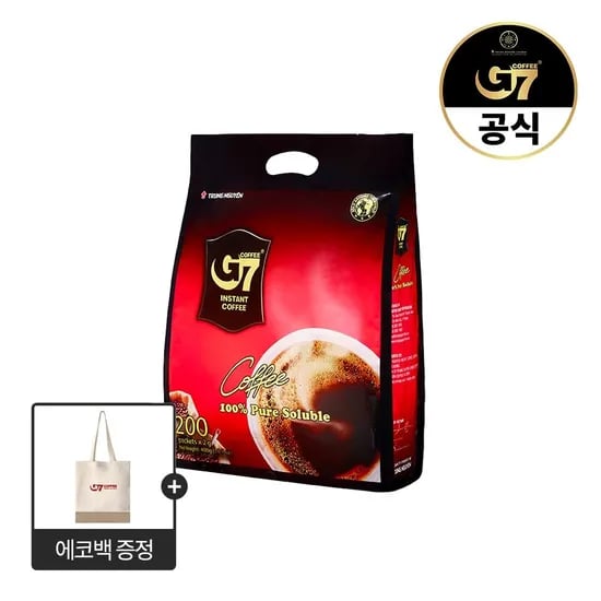 G7 베트남 블랙커피 2g 200개입