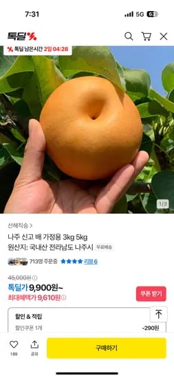 나주배 3kg
