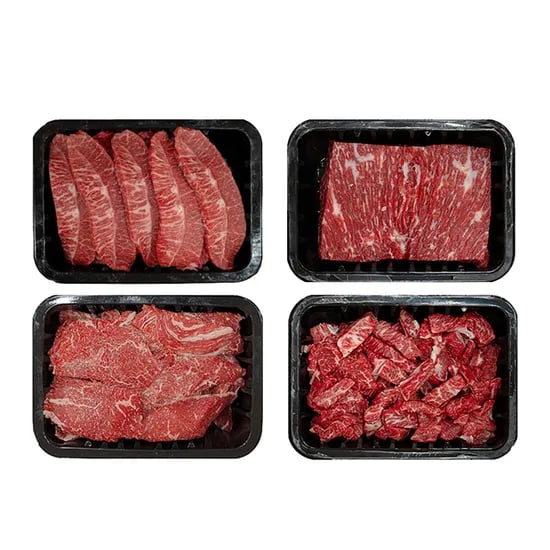 한우 1등급 암소구이 정육 선물세트 1.2kg