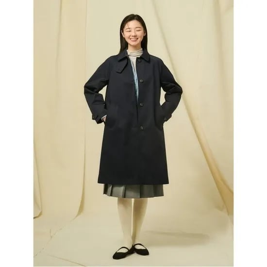 빈폴 레이디스 코튼 롱 맥코트