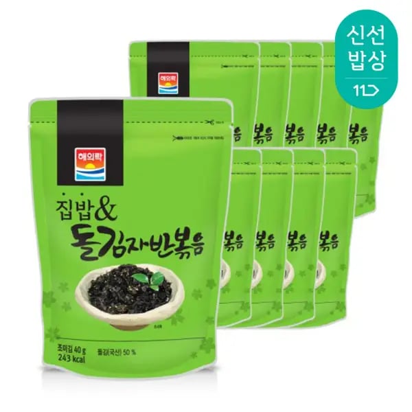 돌김자반볶음 40g 10개