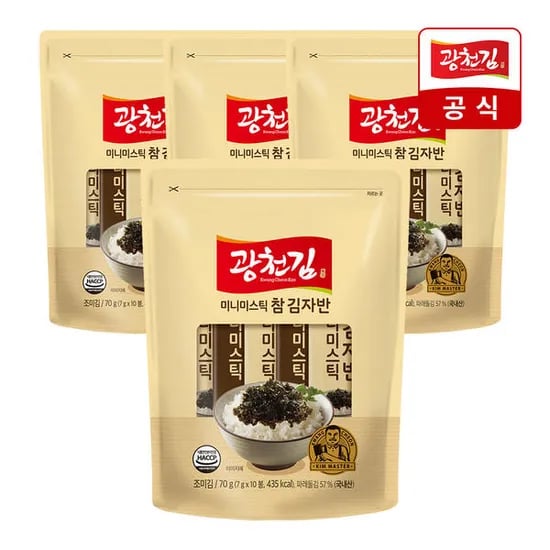 광천김 참 스틱 김자반 7g x 40봉