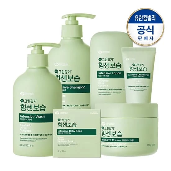 그린핑거 촉촉한 거품워시 4개 28,800원