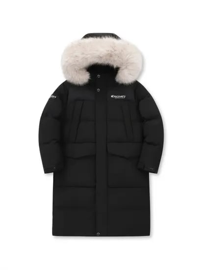 디스커버리 키즈 프리미엄 구스다운 롱패딩